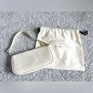 By Far Rachel Crocodille-effect Shoulder Bag